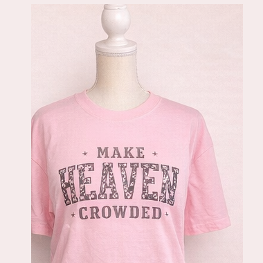 "Make Heaven Crowded Graphic Tee"