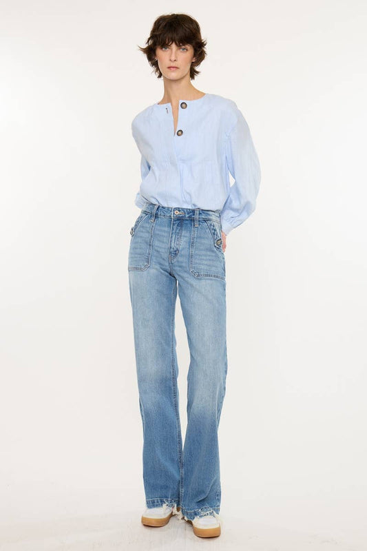 HIGH RISE WIDE FLARE-KC2572M