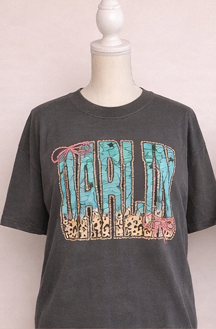 Darlin Western Graphic Tee – Southern Chic Style