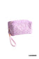 Leopard Soft Plush Cosmetic Bag