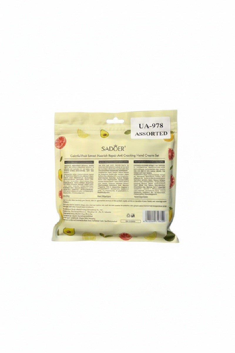 Fruit Extract Nourish Repair Hand Cream Set Pack Of 5