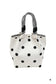 Geometric Knitted Bucket Tote Bag