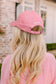 Bow Embroidered Baseball Cap