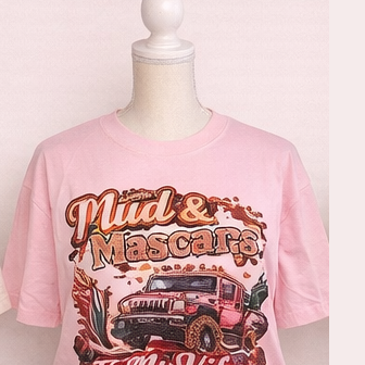 Mud & Mascara Graphic Tee – Boujee Backroads Collection