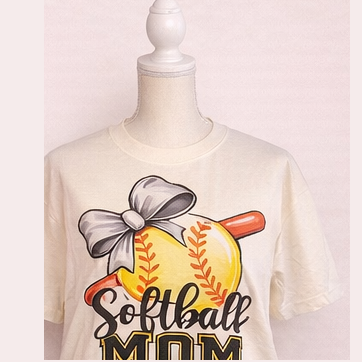 🥎 Softball Mom Tee (Comfort Colors®)