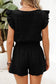 Ruffle Sleeve Square Neck Set